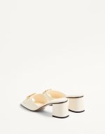 VLOGO SIGNATURE SLIDE SANDAL IN CALFSKIN 60MM - Image 4